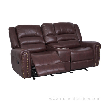 Furniture Sofa Set Recliner With Rocker & Glider